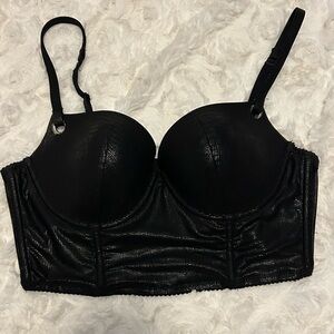 Elegant Black Women's Bustier